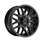 Gear Road 771B 17X9 8X6.50 125.2 Hub +00 Offset Black Wheel Rim. Fixed Price $244.44.