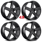 22 Dub Baller Wheels Rims Gloss Black Cadillac Escalade Denali. Fixed Price $1679.00.