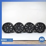 97-06 Jaguar X100 XK8 Atlas / R19 19" Wheel Rim Set Black Staggered Oem. Fixed Price $747.00.
