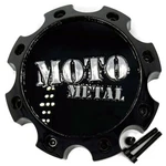 Moto Metal Cap Gloss Black 1079L170MO3GB-H50 8X6.5/180. Fixed Price $33.00.