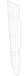 Genuine Audi End Plate 8S0-821-112-A. Fixed Price $54.38.