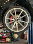 (4) 20" Koko Kuture Wheels Le Mans Silver Machined Rims (B43). Fixed Price $600.00.