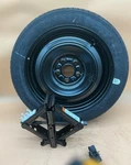 Spare Tire 16 Emergency Compact Donut Wheel W/ Jack Fits: 2013-2020 Ford Fusion. Fixed Price $140.95.