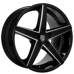 20X10 Lexani Wheels R-four Black With Cnc Accents Rims (4PCS) A1. Fixed Price $1929.00.