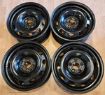 Set Of (4) 15" Volkswagen Jetta, Beetle Factory Oem Steel Rims 15X6 2000-2011. Fixed Price $350.00.