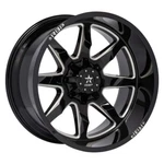 Rbp Rims (set 4) 81R-1890-73-12BG 18X9" Gloss Black & Mill 5X127 -12MM Offset. Fixed Price $941.78.