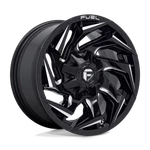 Fuel D753 Reaction Gloss Black Milled Rims: 18X9, 6X135/6X139.7/6X5.5, -12 Mm. Fixed Price $395.00.