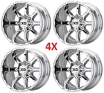 24X14 Xd Jtx American Force Chrome Wheels Rim Fit Ford F150 F-150 6X135 Deep Lip. Fixed Price $1495.00.