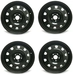 Set 17" Road Ready 560-2444 Black 17X7 Fits 2013-2016 Dodge Dart Steel Wh. Fixed Price $526.24.