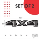 4X4 Offroad Decals Compatible With Ford F150 - F350 Premium Series Set 2. Fixed Price $24.99.