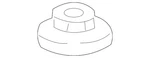 Genuine Acura Spare Wheel Anchor Plate 83850-SH3-000. Fixed Price $11.96.