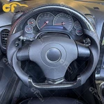Hydro Dip Carbon Fiber Steering Wheel For Chevy Corvette C6 Z06 06-11 No Stripe. Fixed Price $239.00.