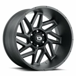 22" Vision 361 Spyder Satin Black 22X10 Wheel 5X5.5 (5X139.7) -19MM Rim. Fixed Price $377.86.