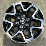 Ford Bronco 2021-2024 Oem Wheel 18" Rim Black Machined Stock Factory 10328. Fixed Price $85.00.