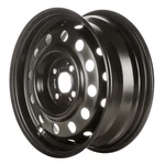 07028 Reconditioned Oem 15X6 Black Steel Wheel Fits 2003-2007 Saturn Coupe. Fixed Price $73.00.