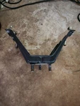 Land Rover Discovery 1994-99 Spare Tire Carrier Rear Rack Mount Series Only. Fixed Price $49.00.