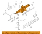 Bmw Oem 04-10 X3 Rear Body-jack Assembly 71103403150. Fixed Price $149.99.