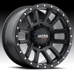 Ultra Wheels X107 20X9 Satin Black Aluminum Rim 8X180. Fixed Price $208.99.