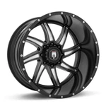 24" American Truxx Vortex 24X14 Black Milled 6X135 Wheel -76MM Lifted Truck Rim. Fixed Price $932.99.