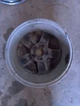 Wheel 16X6-1/2 Alloy 5 Spoke Topy Manufacturer Fits 06-07 Civic 778793. Fixed Price $150.00.