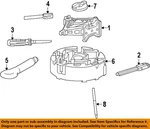 Gm Oem 17-20 Lacrosse Rear Body Floor Jack Components-extension 11547559. Fixed Price $31.83.
