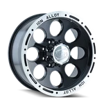Ion Alloy Series 16X10 5X135 -38MM Black/machined 174-6135B. Fixed Price $213.68.