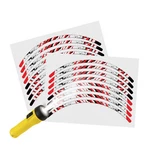 Reflective Rim Wheel Stickers 17" SH11 For Honda CB500X 15-21 20 19 18 16. Fixed Price $25.37.