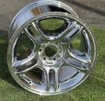 1- New Single Chrome 17 Dodge Durango Rt Oem Wheel Rim 2105. Fixed Price $547.00.