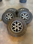 Set Of X5 17" '21-'25 Ford Bronco Oem Wheels 285/70R17 Bfgoodrich TAKO2 Lt. Fixed Price $1395.00.