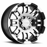 17" Vision 375 Warrior Gloss Black Machined Face 17X8.5 Wheel 5X4.5 (5X114.3) 18. Fixed Price $192.05.