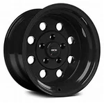 15X8 Vision Sport Lite Pro Drag Black Racing Wheel 5X4.5 4.5"BS Pc. No Weld. Fixed Price $154.90.