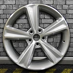Machined Silver Gray Sparkle Oem Wheel For 2011-2015 Chevy Cruze 17X7. Fixed Price $186.95.