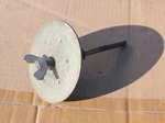 Genuine Mercedes-benz Mb W114 W115 W116 W123 W126 Spare Wheel Bracket Holder Oem. Fixed Price $35.00.