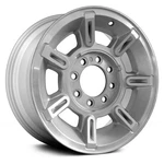For Hummer H2 03-07 I-spoke Silver 17X8.5 Alloy Factory Wheel Remanufactured. Fixed Price $321.61.