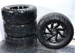 Moto Metal M0988 20" Gloss Black Wheel Set Of 4 37X13.5 R20 Rim + Tire Venom. Fixed Price $2089.05.