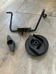 09-19 Lincoln Mkt Ford Taurus Flex Spare Tire Mount Retainer Hold Down. Fixed Price $25.71.