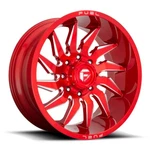 Fuel 1PC D745 Saber 22X10 6X135 Candy Red Milled Wheel 22" -18MM Rim. Fixed Price $346.00.