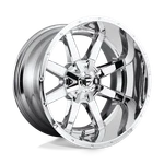 22X12 Fuel Wheels D536 Maverick Chrome Plated Rims 6X139.7 ET-45 (1PC). Fixed Price $685.00.