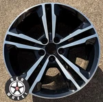 Dodge Charger Awd 2013 2014 Factory Wheel 19" Rim 2410 Black/machined #r. Fixed Price $425.00.