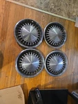 1970 Chrysler 300 Plymouth Fury Hub Caps Wheel Covers 15 Across Front 4PC Oem. Fixed Price $60.00.