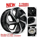 For Honda Accord 2016-2017 17"X7.5" Wheel Rim Machined Black 64080 42700T2AL73. Fixed Price $126.99.