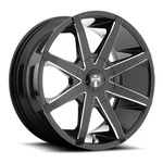 Dub S109 Push 20X8.5 5X115 5X4.75 Gloss Black Milled Wheel 20" 10MM Rim. Fixed Price $479.00.