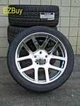 22" New Dodge Ram 1500 SRT10 Style Chrome Wheels And 305-45-22 A/s Tires 2223. Fixed Price $2240.00.