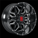 22" Havok H109 Wheel 22X14 6X135 -76 C.b 87.1 Black Lip Machined Window Rim. Fixed Price $649.99.