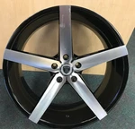 22" Borghini B35A Wheel 22X9.5 +13 5X115 74.2 Black Machined Rim Last. Fixed Price $599.99.