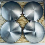 New Stainless Steel Racing Wheel Discs United Pacific RDC01-16 Set Of 4. Fixed Price $85.00.