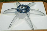 Dropstars Alloy Wheels Center Cap W/ Chrome Spines P/n DS032000F24 DS032000011. Fixed Price $90.00.