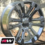 22 X9 Inch Chevy Tahoe Replica Denali Wheels 2017 2018 Chrome Rims 6X139.7. Fixed Price $1899.00.