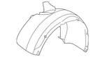 Genuine Volkswagen Fender Liner 3G8-805-977-C. Fixed Price $76.50.