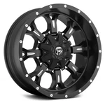 Fuel D517 Krank Wheel 17X9 (20, 6X139.7, 106.1) Black Single Rim. Fixed Price $345.00.